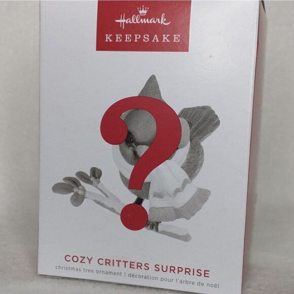 Hallmark Cozy Critters Surprise Ornament - Picture 1 of 4
